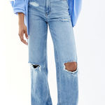 PacSun  Light Indigo 90’s Boyfriend Jeans Photo 0