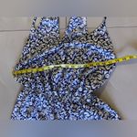 Maitai  short jumpsuit floral blue/white L lightweight Romper Photo 9