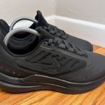 Nike  Air Zoom Winflo 9 “Shield Triple Black 2022” DM1106-007 Size 7W Photo 9