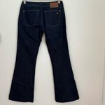 DL1961  Roxy Kick Flare Dark Blue Wash Denim Jean Women’s Size 27 Stretch Midrise Photo 4