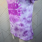Chaser  David Bowie Purple Tie Dye Band Tee‎ Shirt Photo 5
