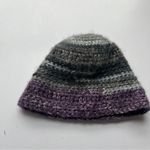 American Eagle  Outfitters Gray and Purple Knit Hat Photo 1