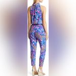 Lilly Pulitzer Wyota Botanical Print Sleeveless Jumpsuit - Size M Photo 1