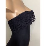 PilyQ New.  black lace one piece Photo 4