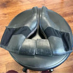Eileen Fisher  Black Block Heel Booties size 7/5 Photo 11