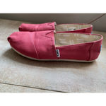 Toms  Canvas Slip-On Flats 10 Classic Red Granola Academia Campus Y2K Folk Prep Photo 2