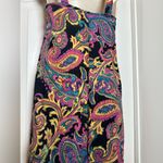 Angie NWT Studded Sleeveless Bohemian Women’s Abstract Paisley Boho Dress Sz M Photo 6