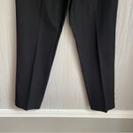 J.Jill  Chino Pants 14 Black Precision Stretch Cotton Side-Zip Slim Leg Photo 2