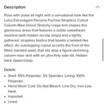 Lulu's Fuchsia Strapless Maxi Dress Pink Size XL Photo 5