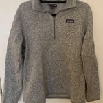 Patagonia Grey Better Sweater 1/4 Zip Fleece Photo 0