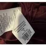 OLEG CASSINI Velvet Gown Sheath Dress Wine Embellished Keyhole Size18 Sleeveless Size 18 Photo 7