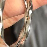 Sterling Silver Hoop Earrings Photo 3