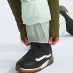 The North Face NWT W Freedom Stretch Pant Mint Green Snow Pants Large Long Photo 3