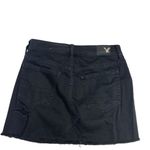American Eagle  OUTFITTERS Women’s‎ Miniskirt Black Stretch Size 2 Photo 1