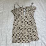 Boohoo  NWOT Paisley Printed Tie Front Mini Dress Photo 5