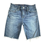 AGOLDE  Denim Jean Shorts‎ Size 25 Jorts Cut Off Stretch Mid Rise Stretch #A13-10 Photo 0