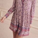 Sézane Sèzane Courte Lio Dress Mini Flowers Violet Photo 4