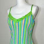 Cotton Slip Dress Green Size M Photo 2