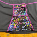 Athleta  Long Sleeve Mock Neck Floral Trim Activewear Top Womens Size L Photo 5