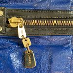 See By Chloe Authentic  daytripper patent leather crossbody navy black gold boho Photo 2