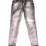 Judy Blue  Black Acid Wash Skinny Fit Jeans Photo 3