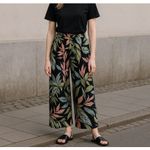 Philosophy Palazzo Wide Leg Stretch Pants Hawaiian Beach Vacation Resort Cruise Photo 1