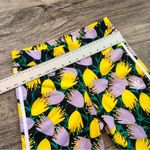Adidas  ORIGINALS CYCLING SHORTS FLORAL MULTI RETRO yellow/purple MEDIUM #67 Photo 5