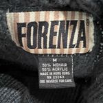 Forenza Vintage Gray Red Large Seams Heavy Open Cardigan Photo 5