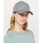 Lululemon  Hat Cap Strap Back Gray One Size Running Performance Golf Workout‎ Photo 2