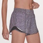 Lululemon  Hotty Hot Short  Low-Rise 4 Tall “Heather Lux Multi Black Photo 0