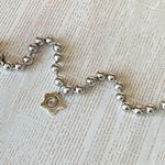 Handmade grunge y2k cute star swirl big stainless steel ball chain bracelet💫🌀 Photo 4