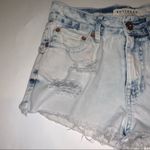 Bullhead Denim High Rise lightwash distress Shorts Size undefined Photo 4