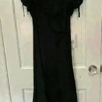 Bishop and Young  Anthropologie Black Tara Wrap Dress‎ size S NWT Photo 0