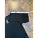 NWT Yak & Yeti Black Short Sleeve Tee Shirt Lace Sleeve Small Medium Photo 5