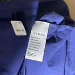 Free People $75 NWT  Beach NAVY/MARIN Off The Shoulder Mini‎ Dress Size XS Photo 3