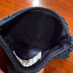 Tiana NY Crown Queen of Hearts Navy Blue Beaded Coin Purse Pouch Red Photo 9