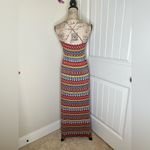 Anthropologie  Deletta Empire Waist Multicolored Multiprint Maxi Dress Size XS Photo 4