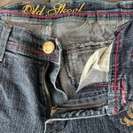 Old Skool Painted Jeans Size 9/10 Blue Photo 2