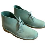 Clarks Original Clark’s Light Blue Nubuck Leather Chukka Bootie Photo 3