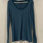 Gap Blue Long Sleeve Cotton Shirt Photo 0