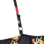 Maurice's Maurice’s Floral Front Wrap Tank Top size L Photo 5