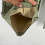 Avec Les Filles  Sage Green Soft‎ Faux Leather High Rise Straight Leg Pants XS Photo 5