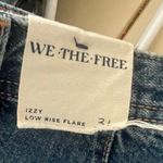 Free People We the Free~, "IZZY" Low Rise Flair Jean, A72 Photo 5