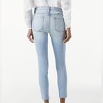 frame denim Frame Le Skinny de Jeanne Crop Jean raw hem ripped distressed jeans Photo 1