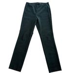 Theory ‎ Women’s Size 10 Oslo Crushed Velvet Pull On Trouser Pants Green Workwear Photo 2