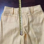 Lilly Pulitzer  yellow straight leg dress pants size 6 Photo 8