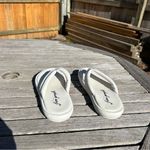 Free People  Wonderland Thong Sandals / White size eu 41‎ us size 10 Photo 5