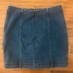 Free People  Denim Skirt Photo 0