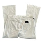 Anthropologie  Paige Laurel Canyon High Rise Flare Jean Crisp White Size 22W NEW Photo 7