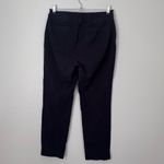 Spanx Tall On-the-Go High Rise Pull On Ankle Slim Straight Stretch Pants Black L Photo 5